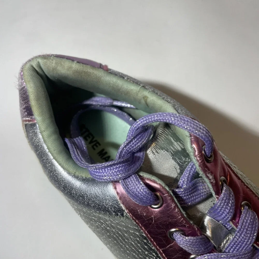 Steve Madden Kids Maggiee Sneakers Size 4